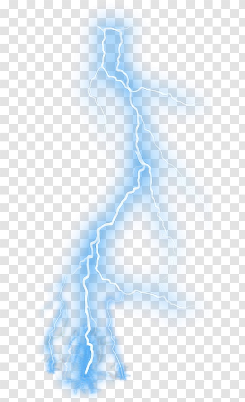 Lightning Blue Thunderstorm Clip Art - Data Transparent PNG