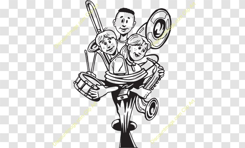 Clip Art Musical Ensemble Marching Band Brass Instruments - Orchestra Transparent PNG