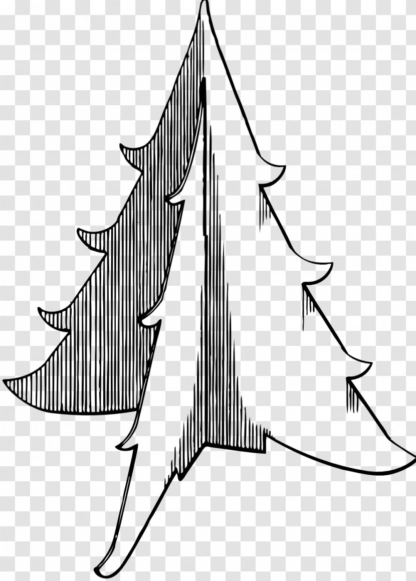 Leaf Line Art White Clip Transparent PNG