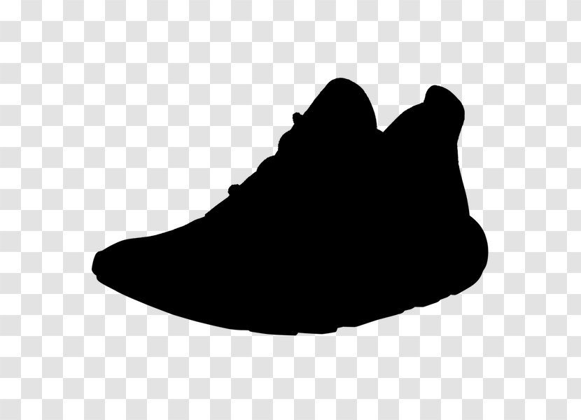 Shoe Walking Font Silhouette Black M - Sneakers Transparent PNG