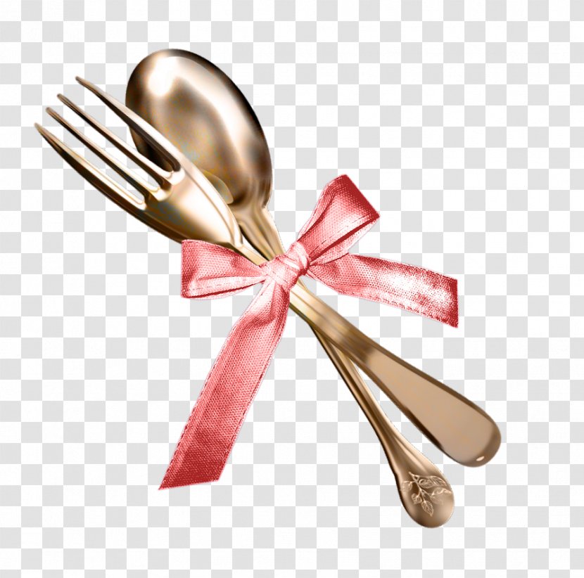 Fork Spoon Knife Cutlery Tableware - Metal - Belonging Ornament Transparent PNG