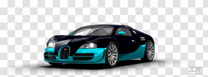 Bugatti Veyron City Car Automotive Design - Supercar Transparent PNG