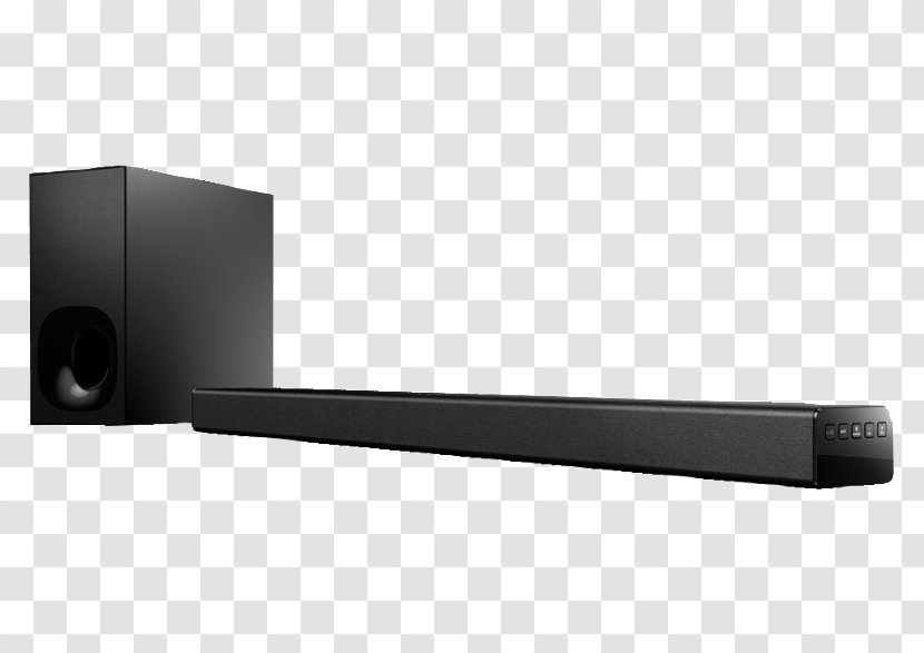 Soundbar Home Theater Systems Surround Sound Subwoofer Sony HT-CT180 - Electronics Transparent PNG