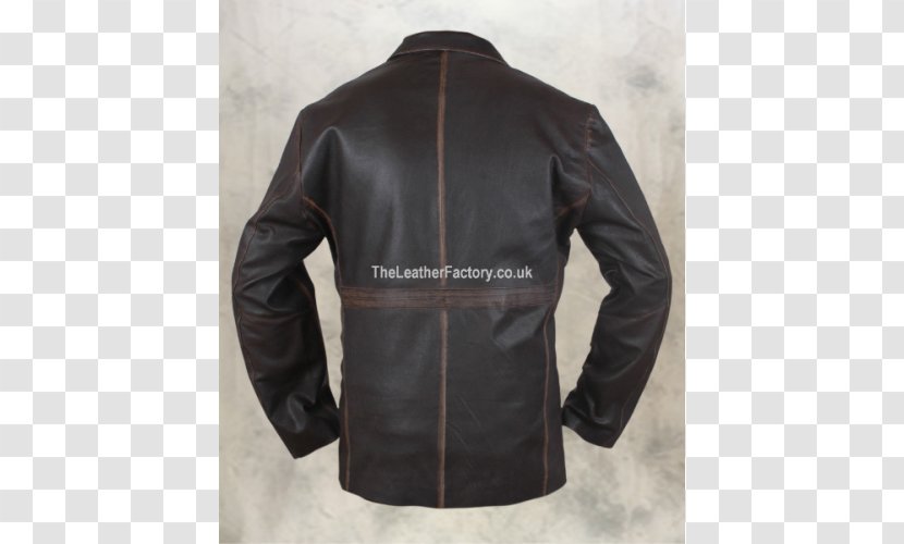 Leather Jacket Blazer Textile - Material Transparent PNG