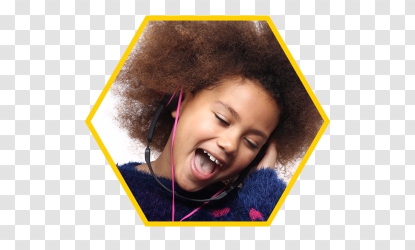 Coolkidz Afro Hair Coloring Eyebrow Dance - Heart - Girls Singing Transparent PNG