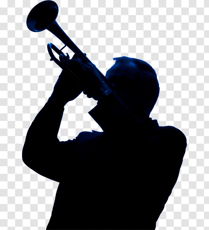 Trumpeter Musician Photography - Silhouette - Brass Transparent PNG