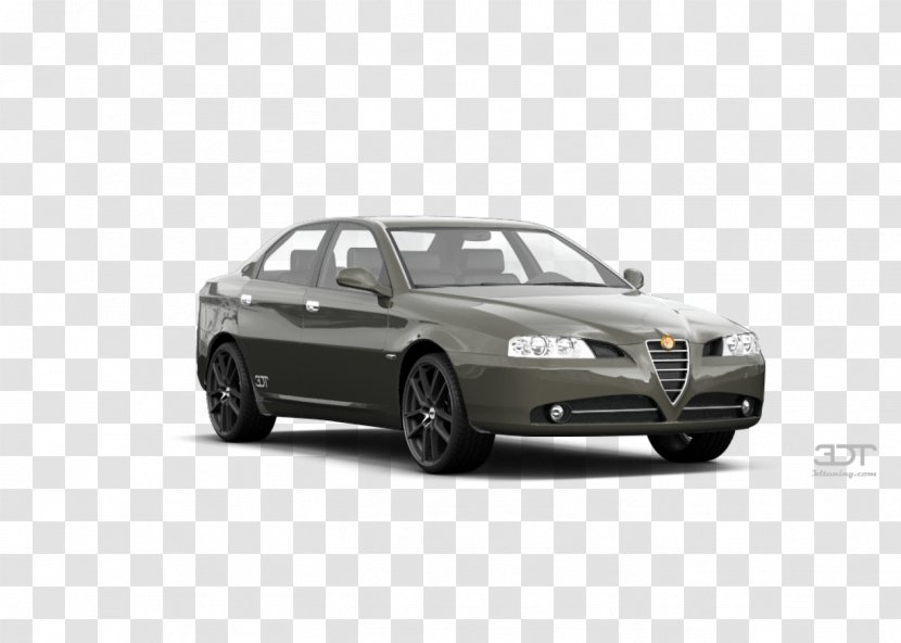 Alfa Romeo 166 Mid-size Car Motor Vehicle - Automotive Design Transparent PNG