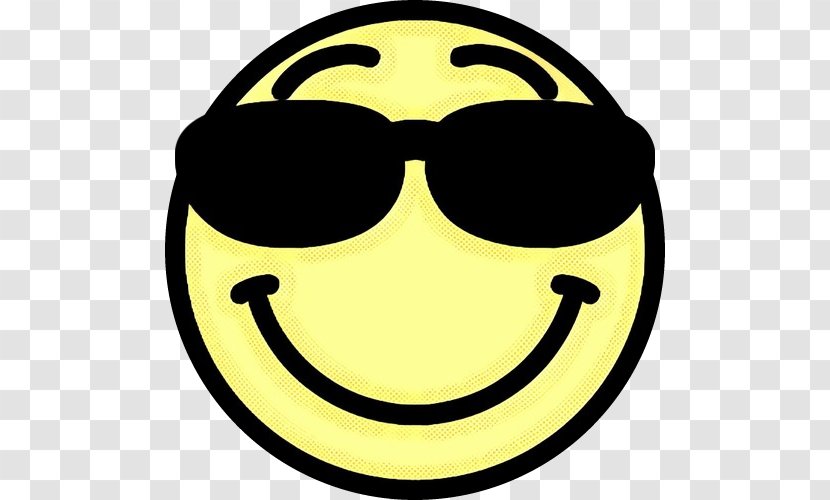 Emoticon - Sunglasses Head Transparent PNG