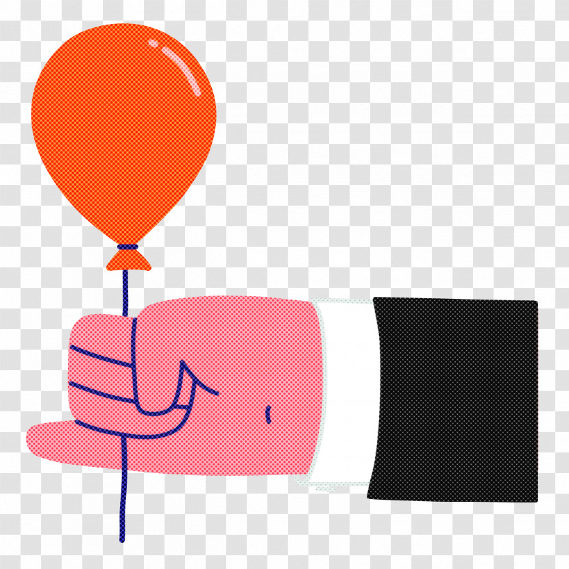 Hand Holding Balloon Hand Balloon Transparent PNG