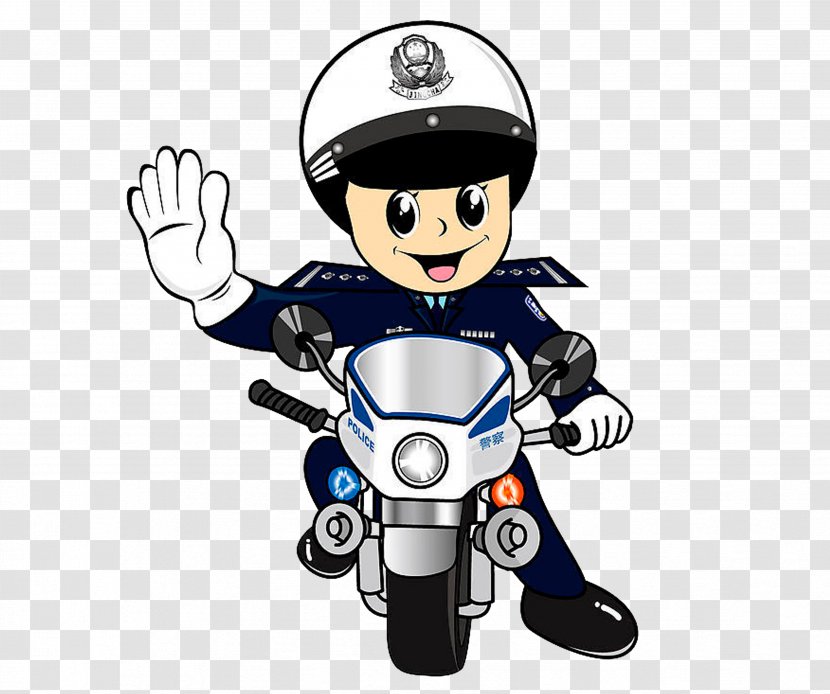 Police Officer Motorcycle Traffic Transparent PNG