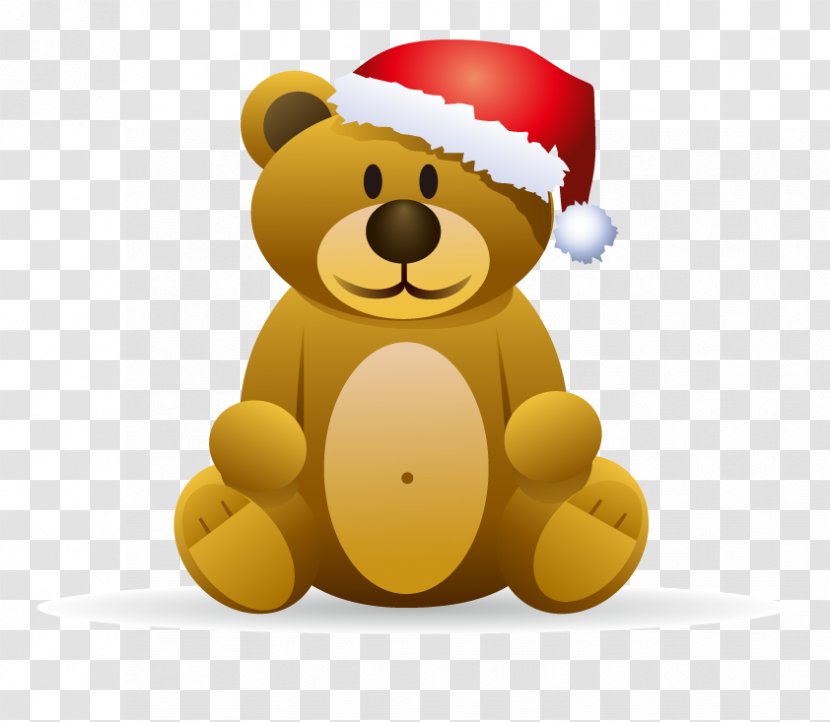 Rudolph Brown Bear Santa Claus Polar - Tree - Christmas Transparent PNG