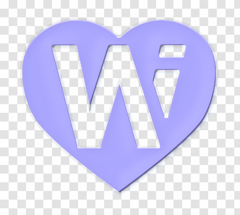 Heart Icon Media Round - Lavender - Turquoise Azure Transparent PNG