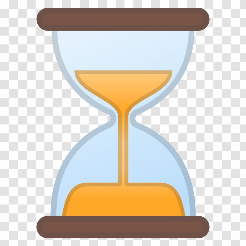 Hourglass Emoji Clip Art Icon Design - Noto Fonts Transparent PNG