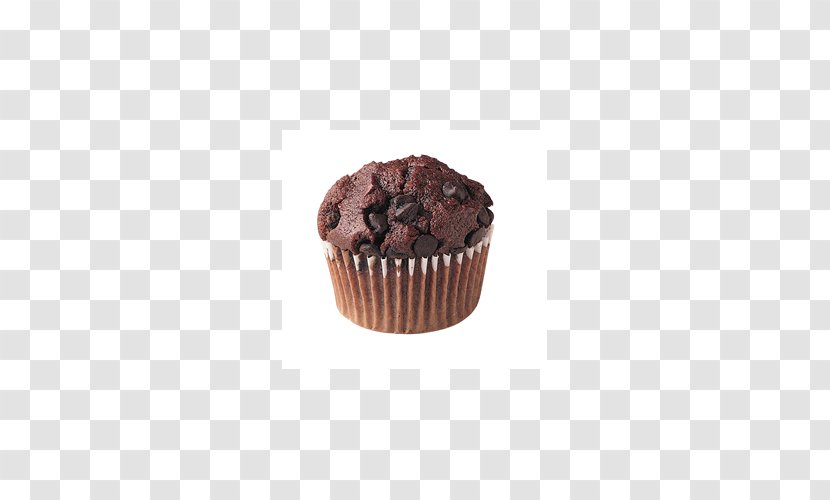 Muffin Cupcake Chocolate Brownie Chip Cake - Baking Cup Transparent PNG