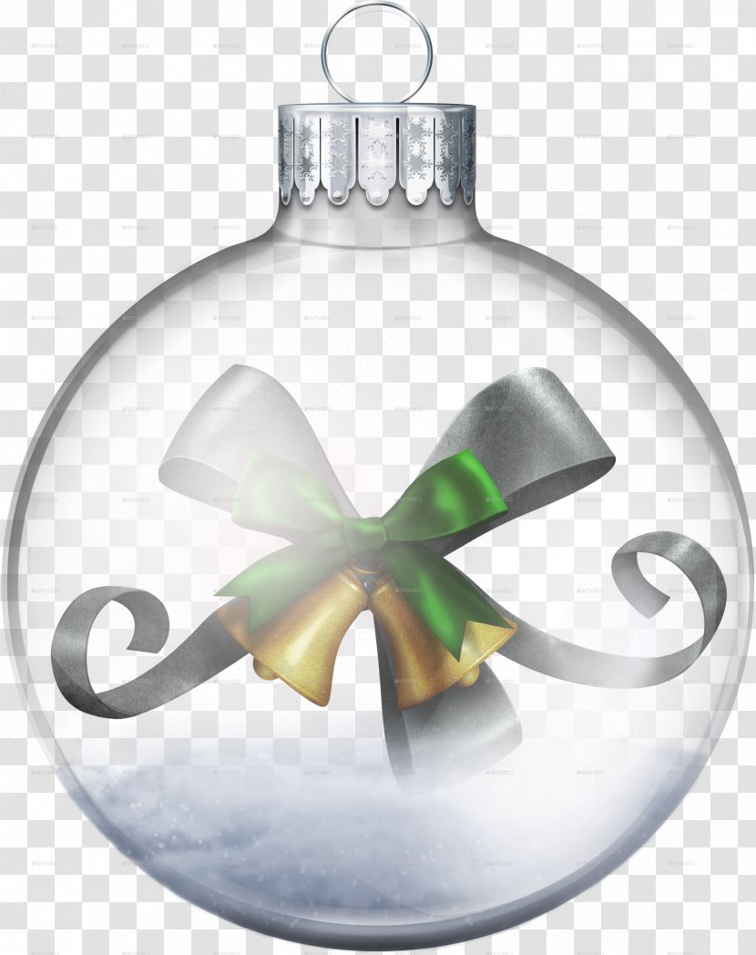 Christmas Ornament Bottle Transparent PNG