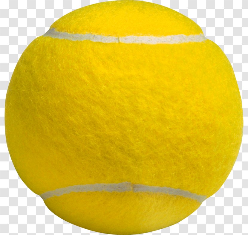 Tennis Ball Sport - Yellow Material Free To Pull Transparent PNG