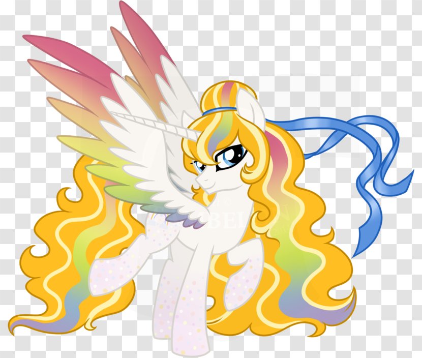 Pony Rainbow Dash Fluttershy Clip Art - Mythical Creature - Images Of Rainbows Transparent PNG