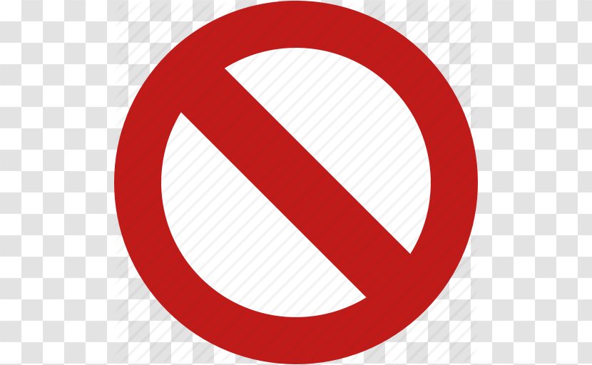 Symbol Clip Art - Brand - No Entry, Stop, Forbidden Icon Transparent PNG