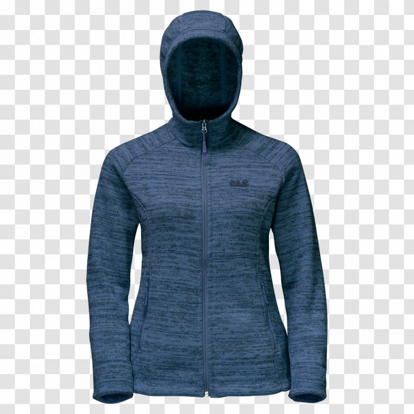 Jacket Hood Clothing Sweater Polar Fleece - Sweatshirt - Denim With Transparent PNG