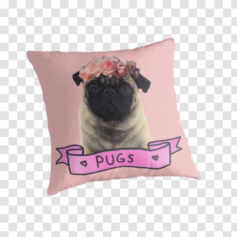 Pug Puppy Chihuahua Dog Breed IPhone - Love - Pillow Transparent PNG