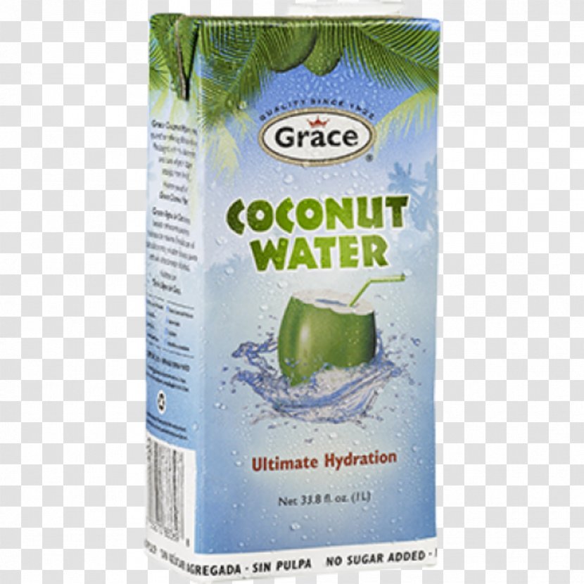 Coconut Water Food Sugar Liter Transparent PNG
