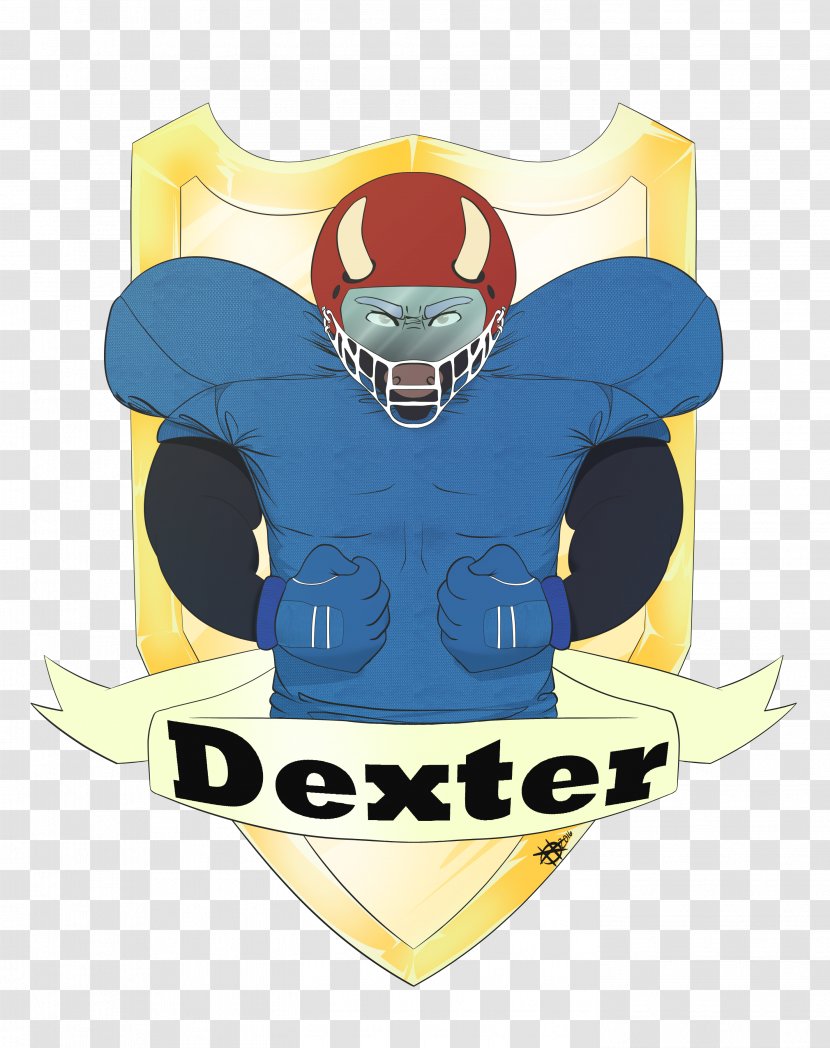 Protective Gear In Sports Cartoon Logo - Yellow - Dexter's Laboratory Transparent PNG