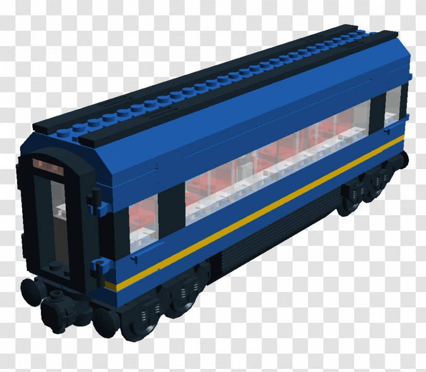 Passenger Car Goods Wagon Train Rail Transport Railroad - Locomotive Transparent PNG