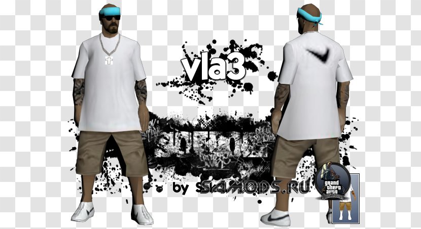 Grand Theft Auto: San Andreas Multiplayer Mod Video Game T-shirt - Fashion - Brand Transparent PNG