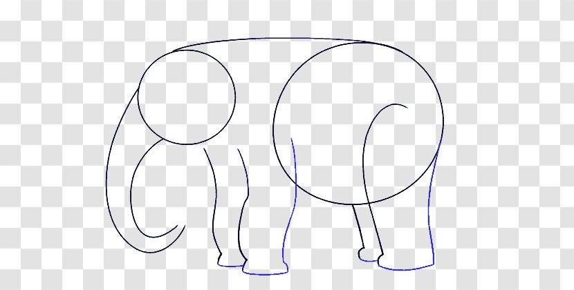 African Elephant Indian Mammal Drawing Clip Art - Cartoon - Ear Leaf Transparent PNG