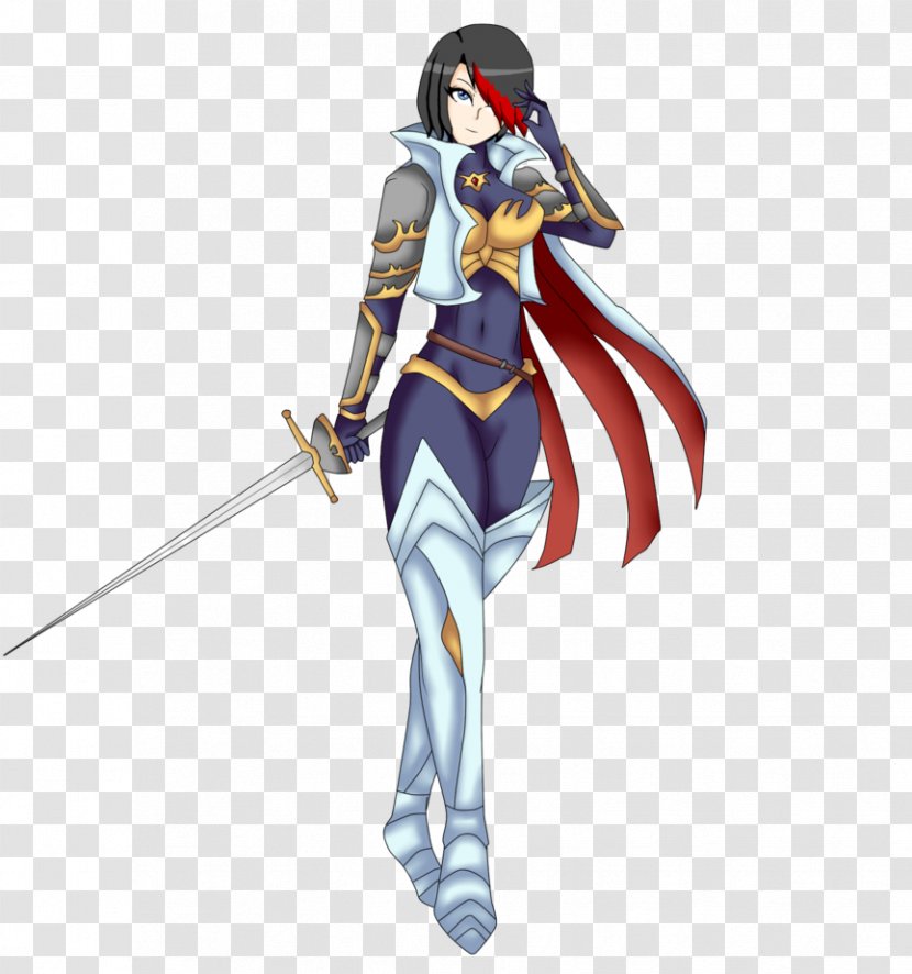 Knight Sword Costume Design Spear Lance - Frame Transparent PNG