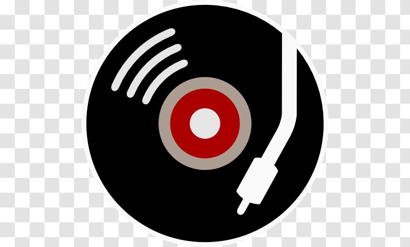 Phonograph Record Decal City Boy Logo Disc Jockey - Watercolor - Heart Transparent PNG