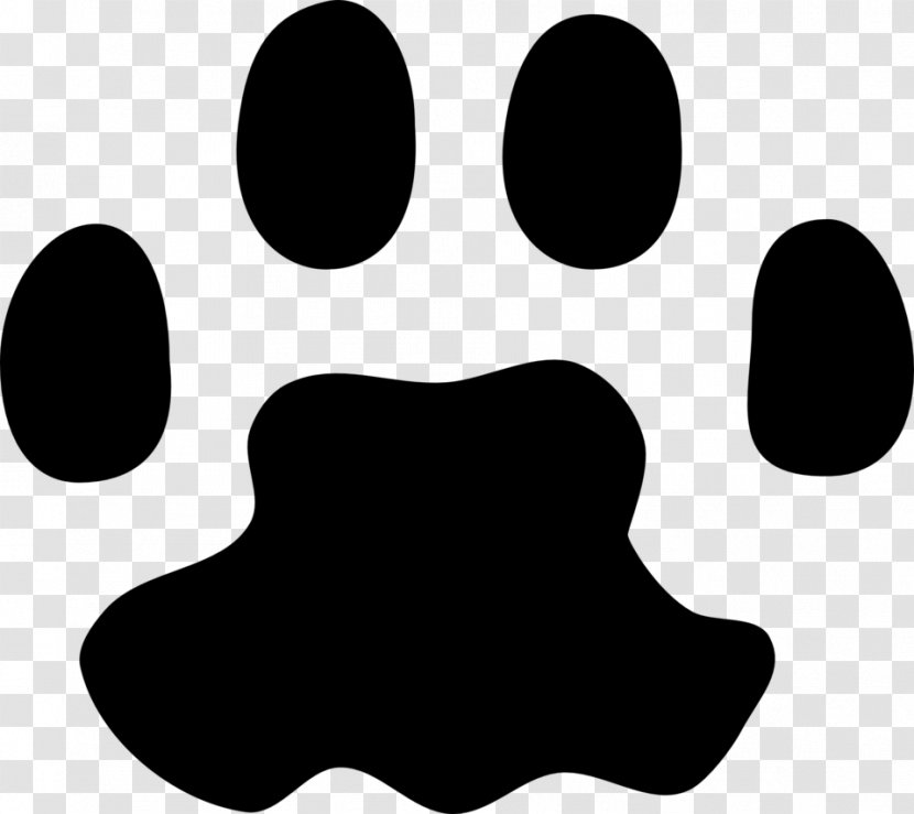 Cat Kitten Paw Dog Clip Art - Black And White Transparent PNG