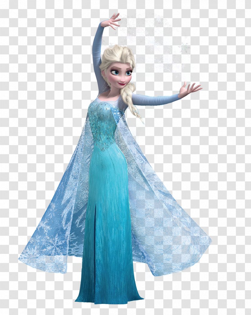 Elsa The Snow Queen Anna Olaf - Silhouette - Transparent Image Transparent PNG