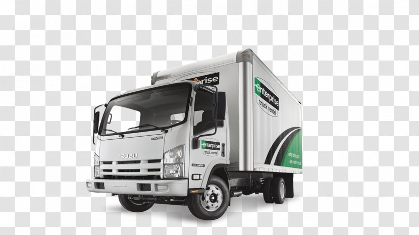 Car Box Truck Cab Over Isuzu Motors Ltd. - Automotive Exterior Transparent PNG