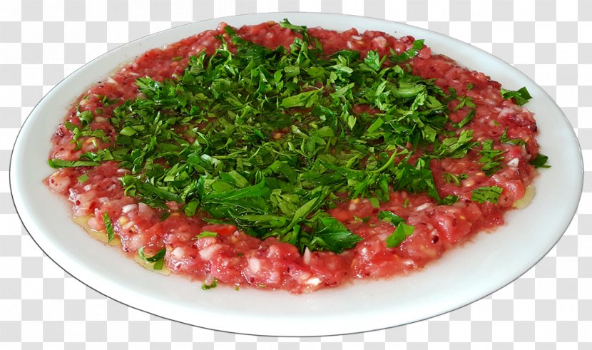 Turkish Cuisine Carpaccio Bresaola Mett Recipe - Asian Food - Salad Transparent PNG