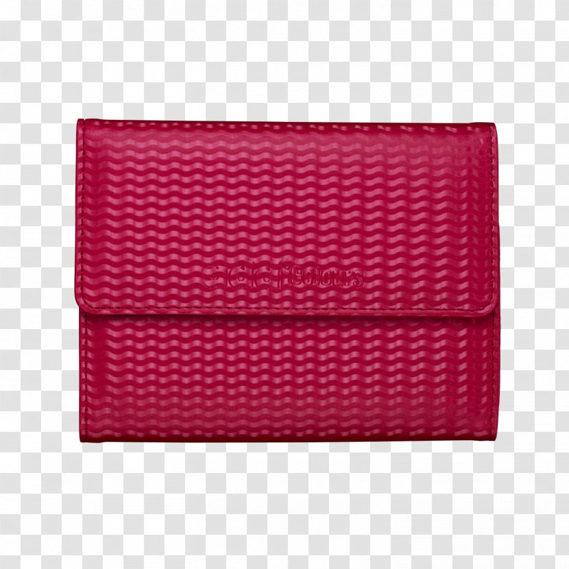 Wallet Coin Purse Leather Handbag - Pink - Crochet Hook Transparent PNG