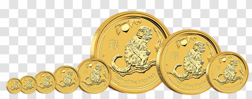 Perth Mint Bullion Coin Gold Lunar Series - Coins Transparent PNG