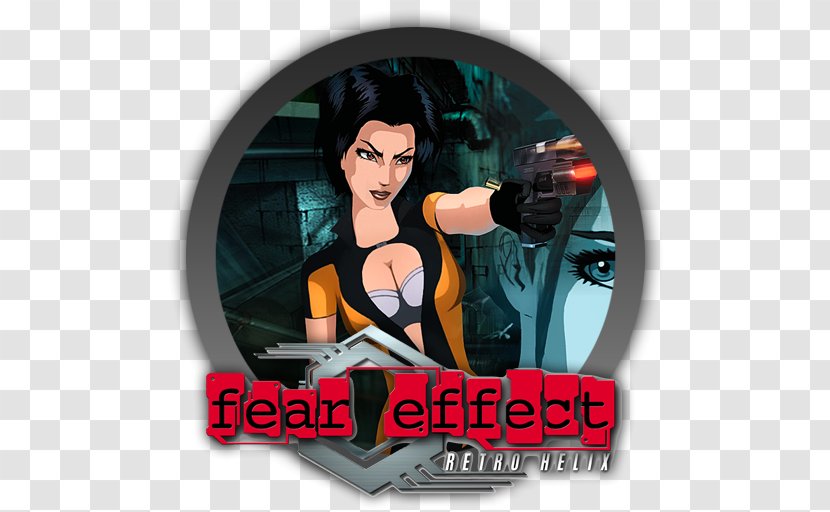 Fear Effect 2: Retro Helix PlayStation Eidos Interactive - Silhouette - Vintage Transparent PNG