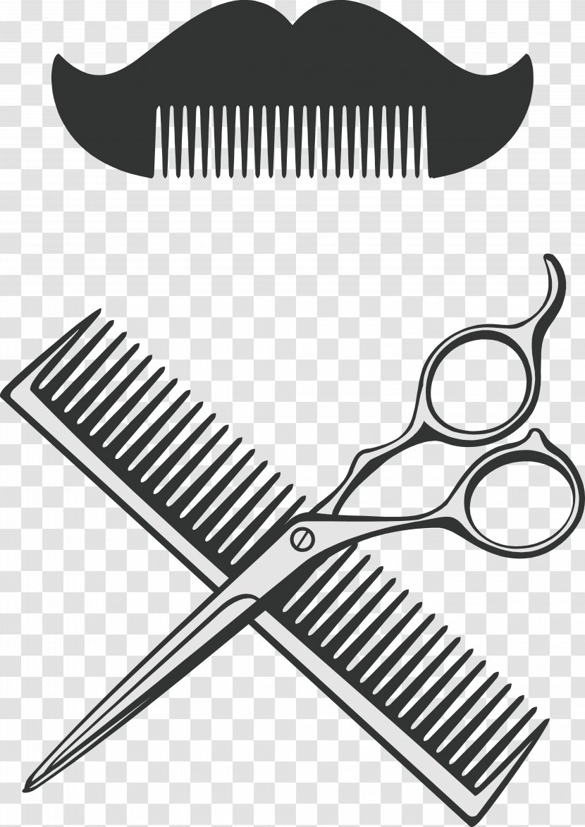 Comb Scissors Barber - And Vector Transparent PNG