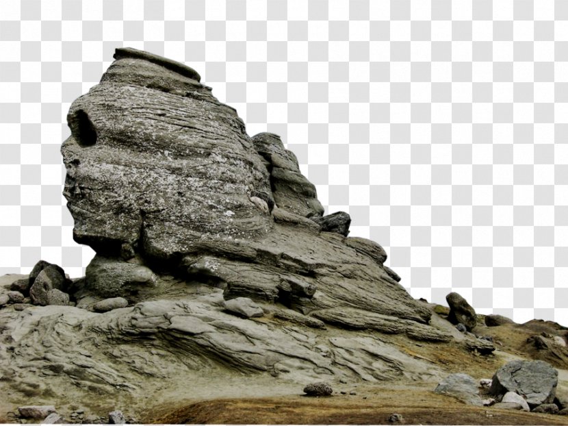 Bucegi Mountains Great Sphinx Of Giza Babele Heroes' Cross On Caraiman Peak - Natural Park - Rock Png File Transparent PNG