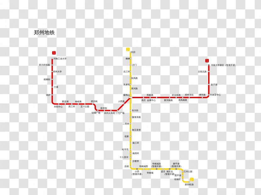 Zhengzhou Metro Rapid Transit Xinzheng Line 1 East Railway Station - Henan Transparent PNG