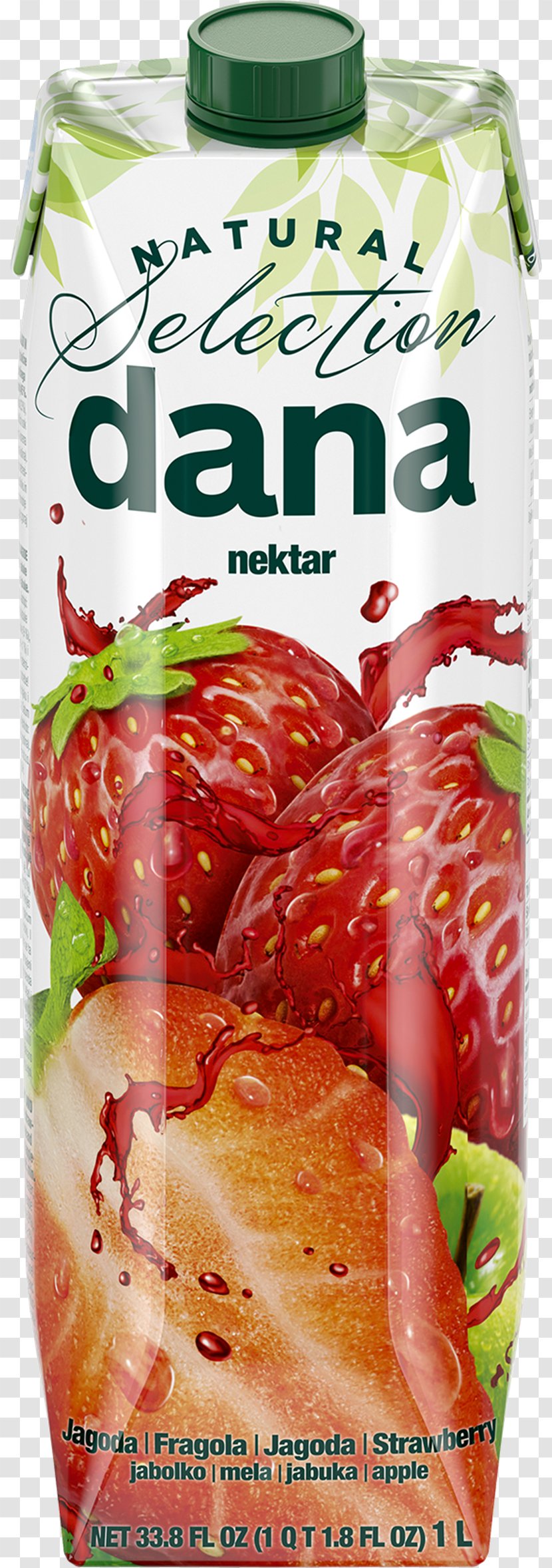 Nectar Pomegranate Juice Strawberry Orange - Strawberries Transparent PNG