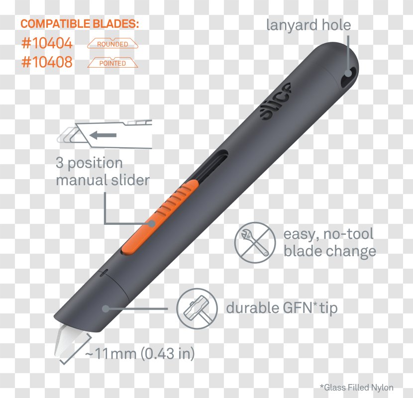 Pen Knife Utility Knives Blade Ceramic - Industry Transparent PNG