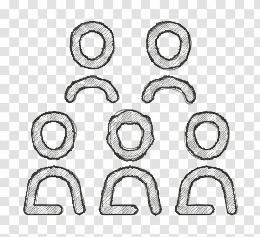 Staff Icon Company Workers Icon Workers And Professionals Icon Transparent PNG
