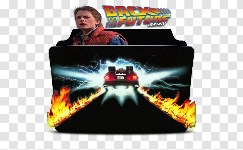 Marty McFly Dr. Emmett Brown Back To The Future DeLorean Time Machine Film - Michael J Fox - Bttf Transparent PNG