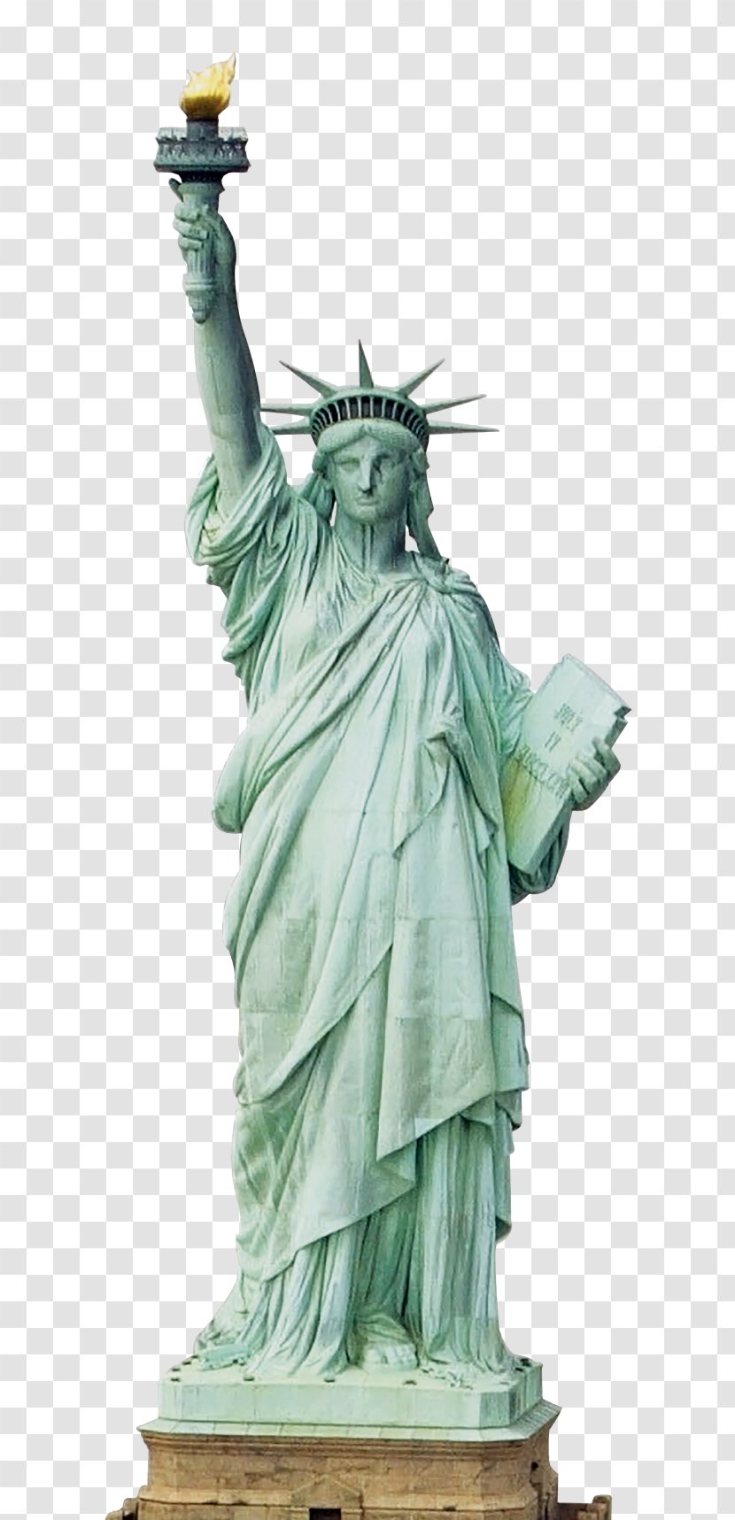 Statue Of Liberty New York Harbor Staten Island Ferry Sculpture - Poster Transparent PNG