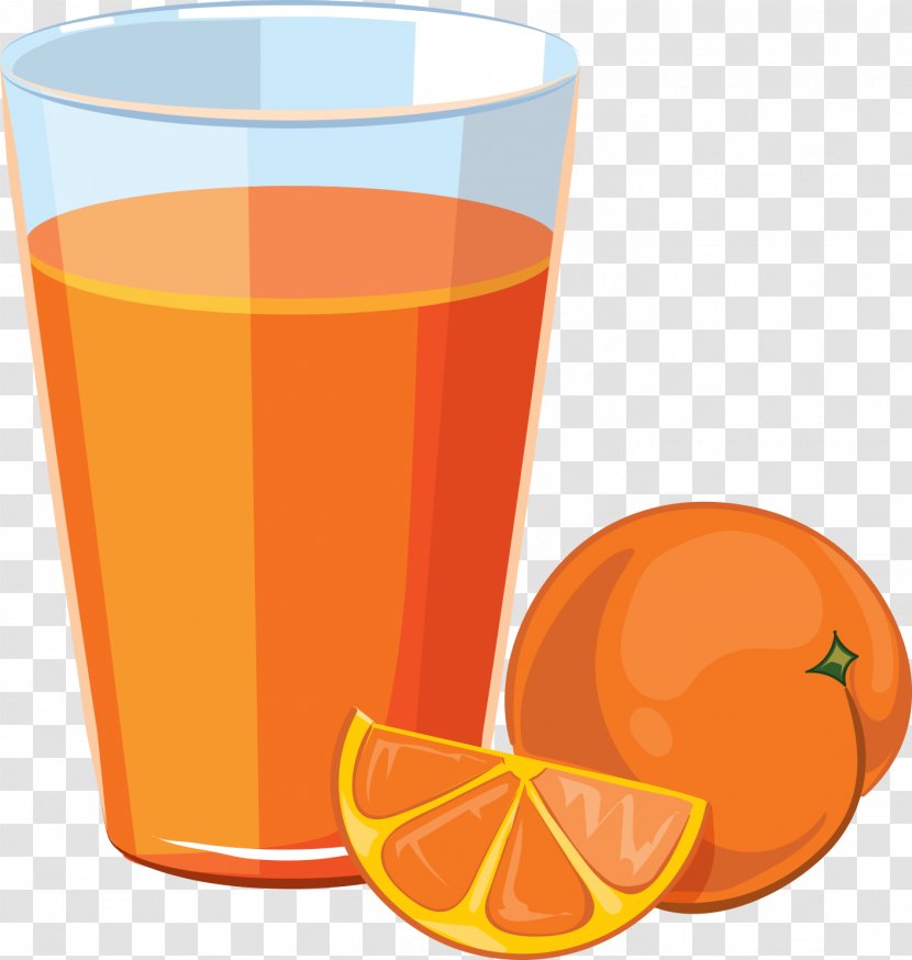 Orange Juice Drink Soft - Non Alcoholic Beverage Transparent PNG