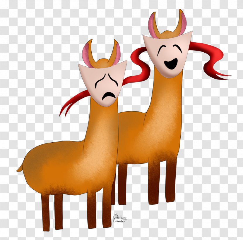 Llama Horse Art IconLady Deer - Deviantart Transparent PNG