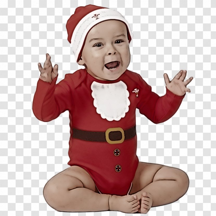 Santa Claus - Toddler - Happy Finger Transparent PNG