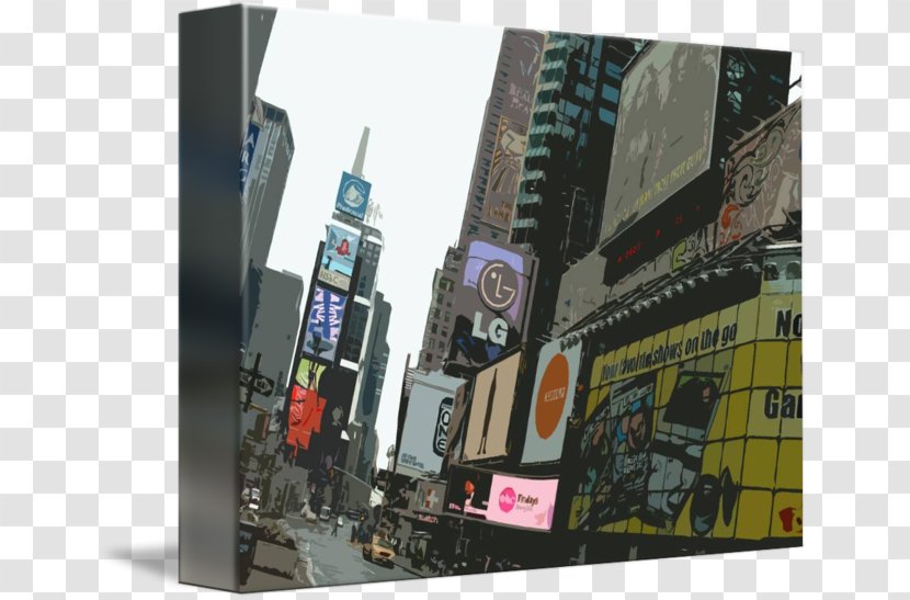 Brand - Time Square Transparent PNG